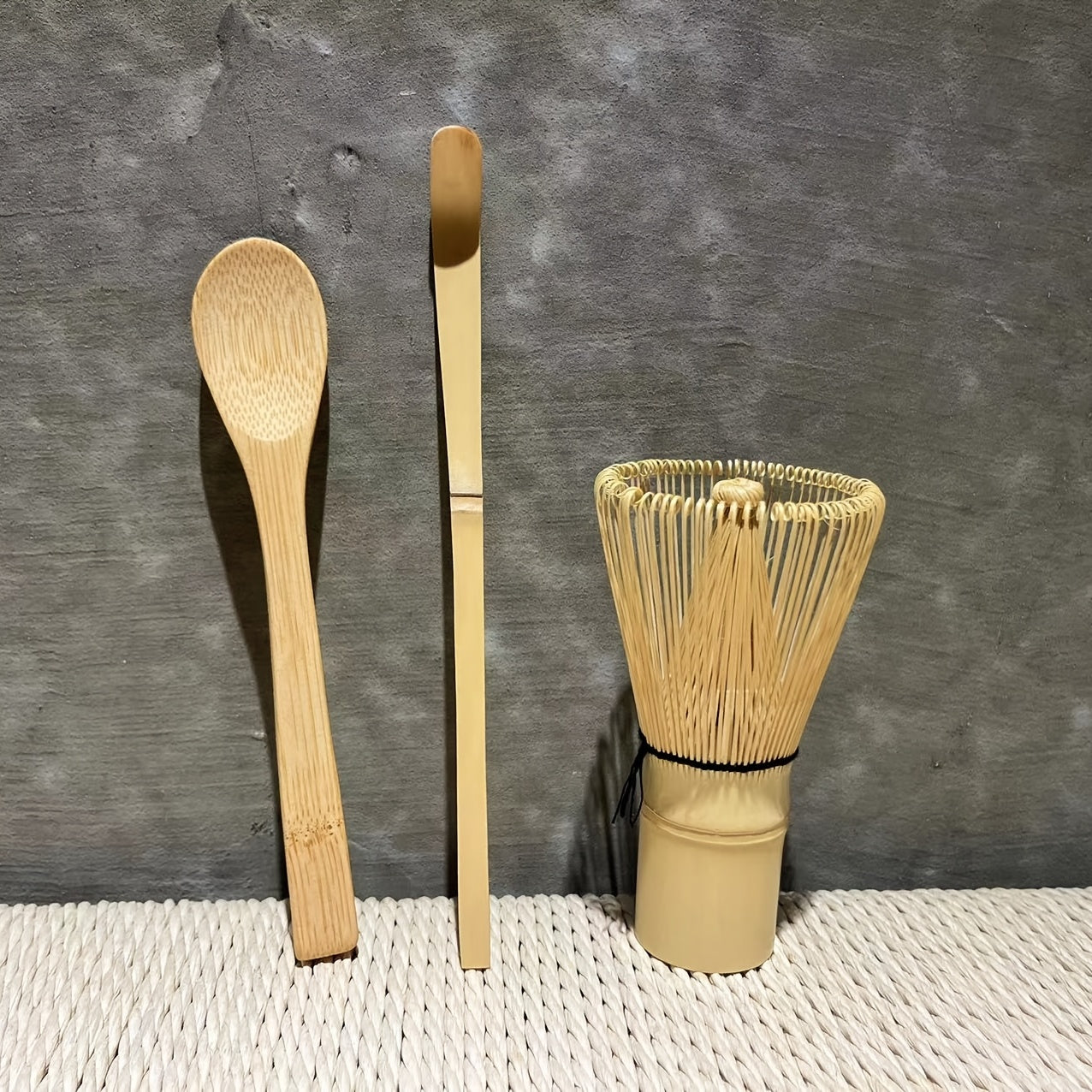 Tea Set with Matcha Whisk Spoon and Teaspoon for Traditional Matcha Preparation