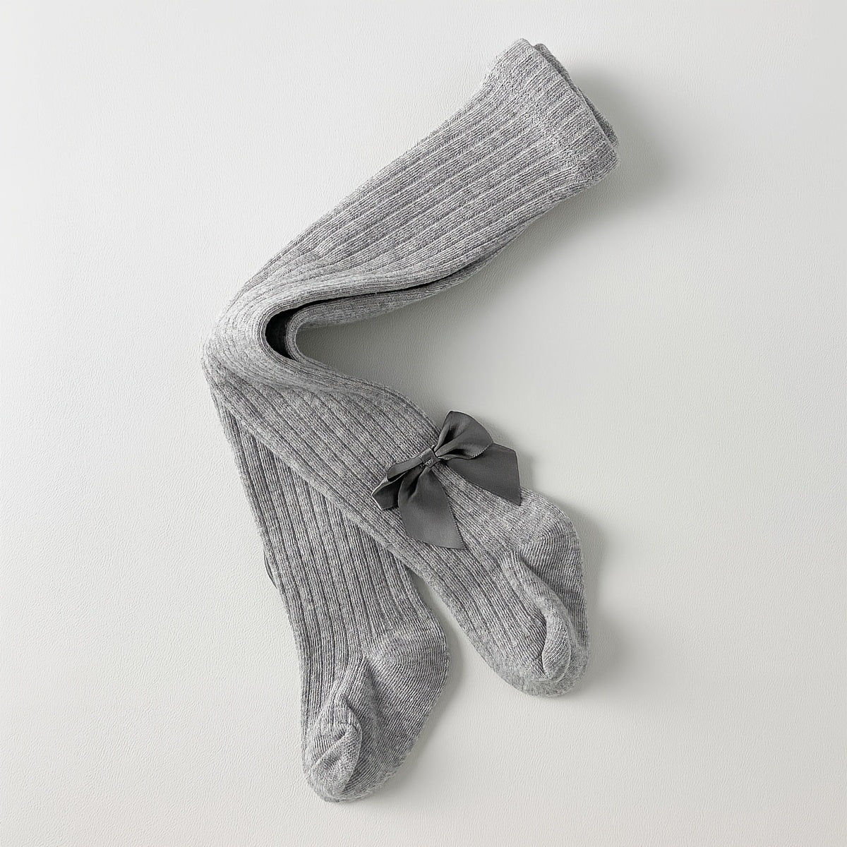 Girls Knitted Pantyhose Soft Breathable Slim Fit All-Season Socks