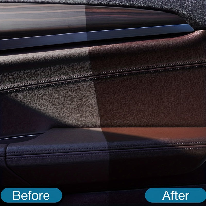 Recubrimiento líquido para el interior del coche para la restauración de plástico y cuero sintético. Protege contra la oxidación y la decoloración.