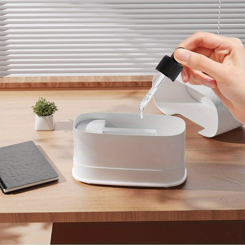 Usb-Powered LED Flame Humidifier with 7 Light Colors for Home Office