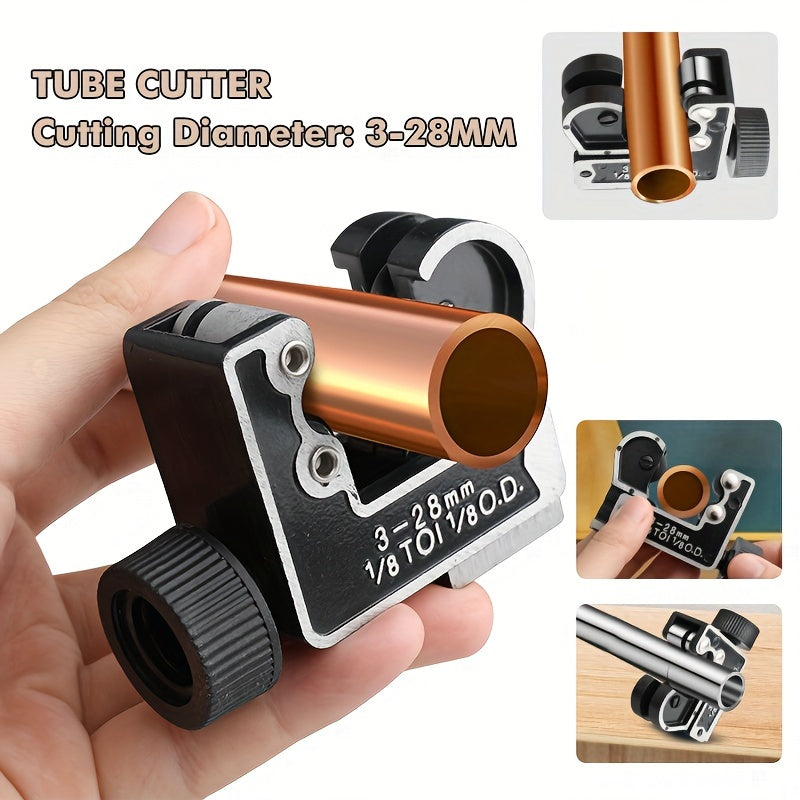 Pipe Tube Cutter 3-28mm Ball Bearing for Metal and Plastic