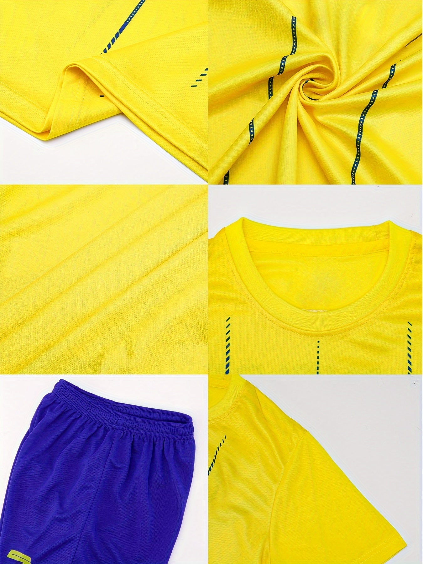 Kids' Football Kit Set with Jersey Shorts Socks Protective Gear for Boys and Girls