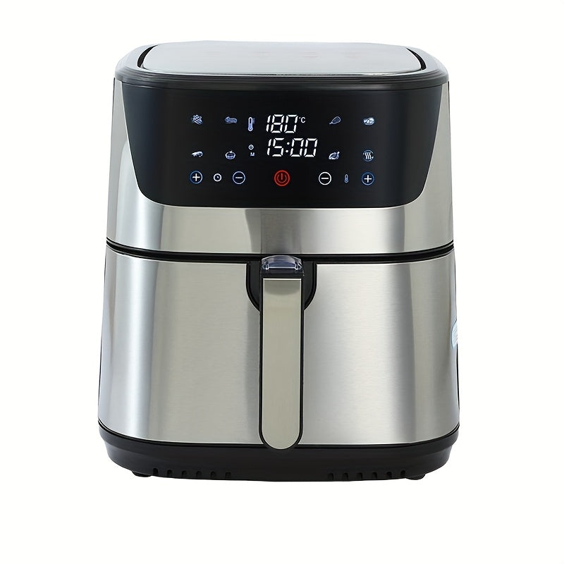 12.5L Dual Basket Air Fryer with Sync & Match Cooking 8-in-1 Smart Menu