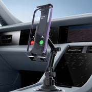 Universal Car Mount for Tablets and Phones Rotatable Cup Holder Adapter