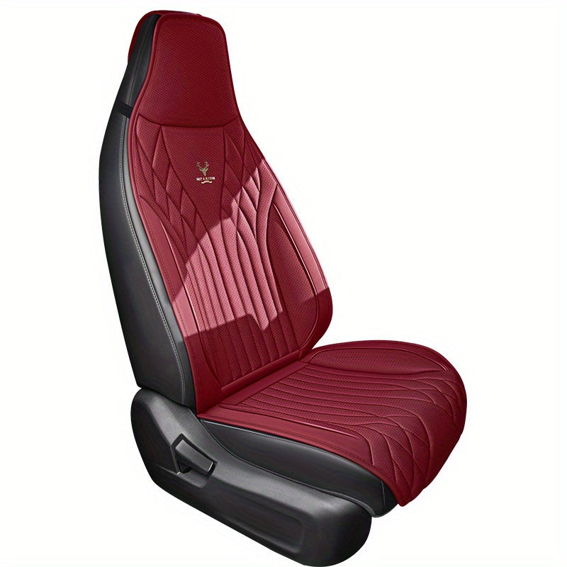 Juego completo de fundas para asientos de coche ajuste universal fácil de instalar múltiples colores