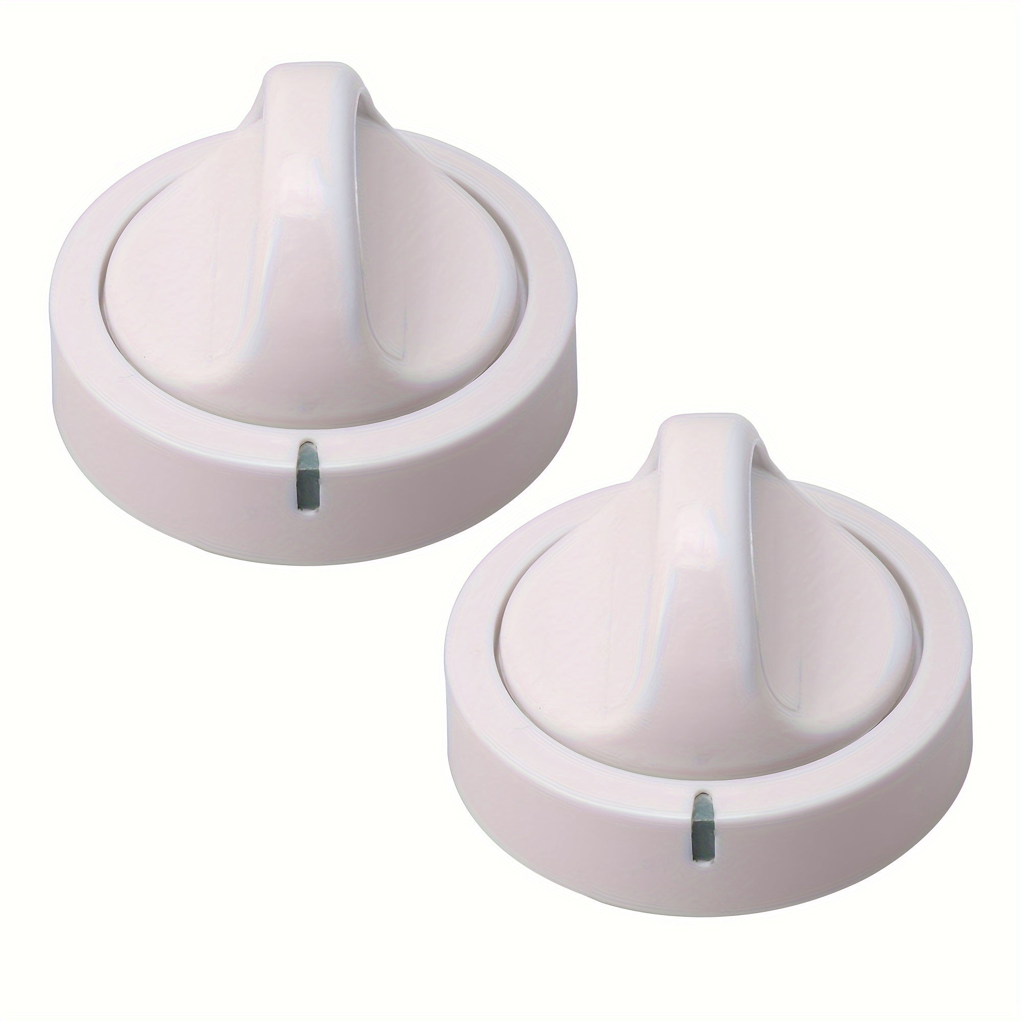 Dryer Timer Knob Set 2 Replacements Compatible with Most Models Plastic