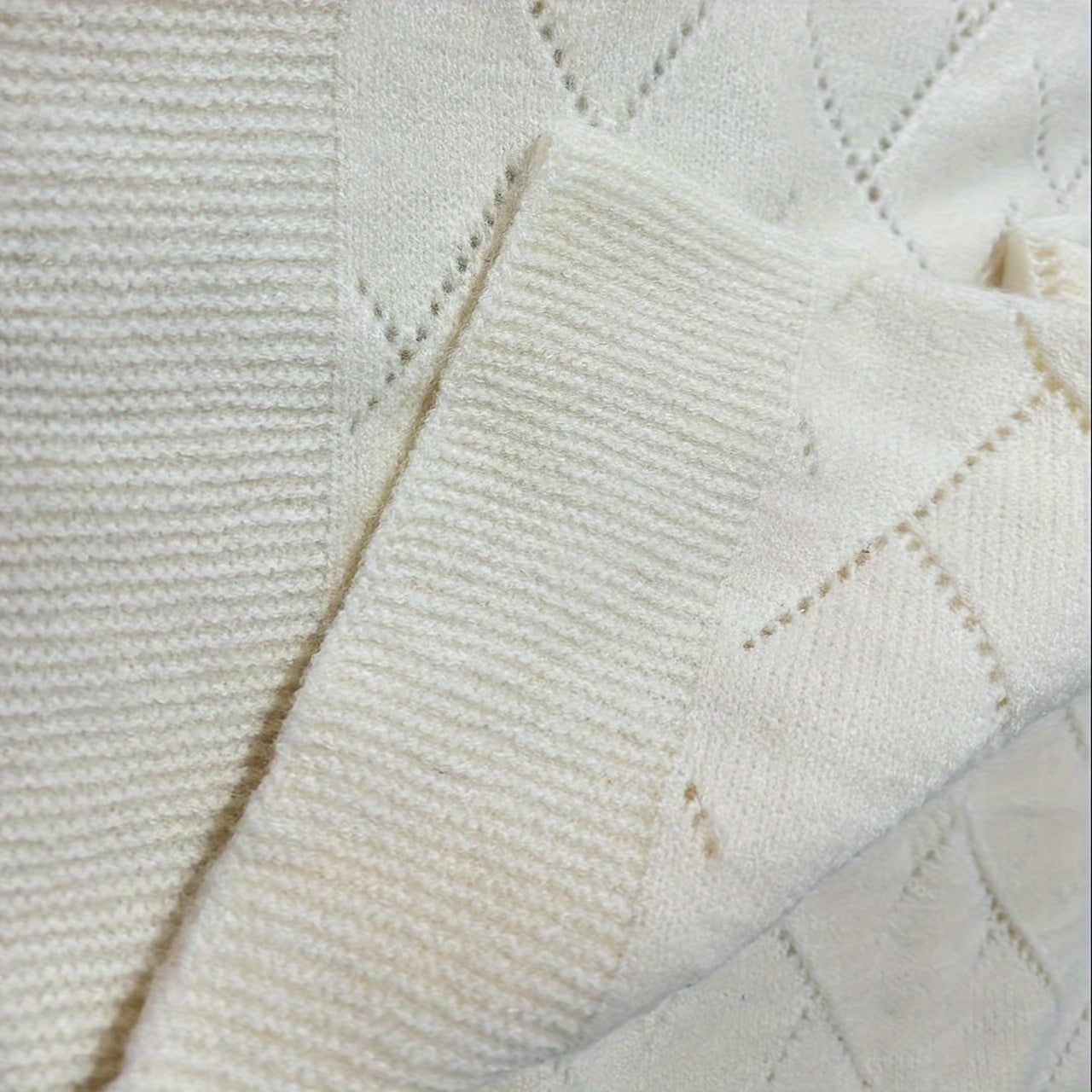 Women’s Knitted Shawl Scarf Solid Color Autumn Winter Versatile Cape