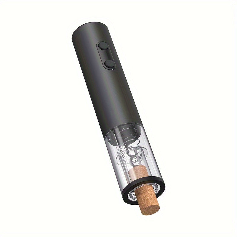 Electric Wine Opener Battery Powered Automatic Corkscrew with Cutter and Kitchen Supplies