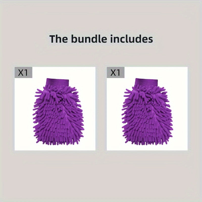 Avtomobilni yuvish uchun qo‘lqoplar, yumshoq sochiq qo‘lqoplar, avtomobillar va oynalarni tozalash uchun