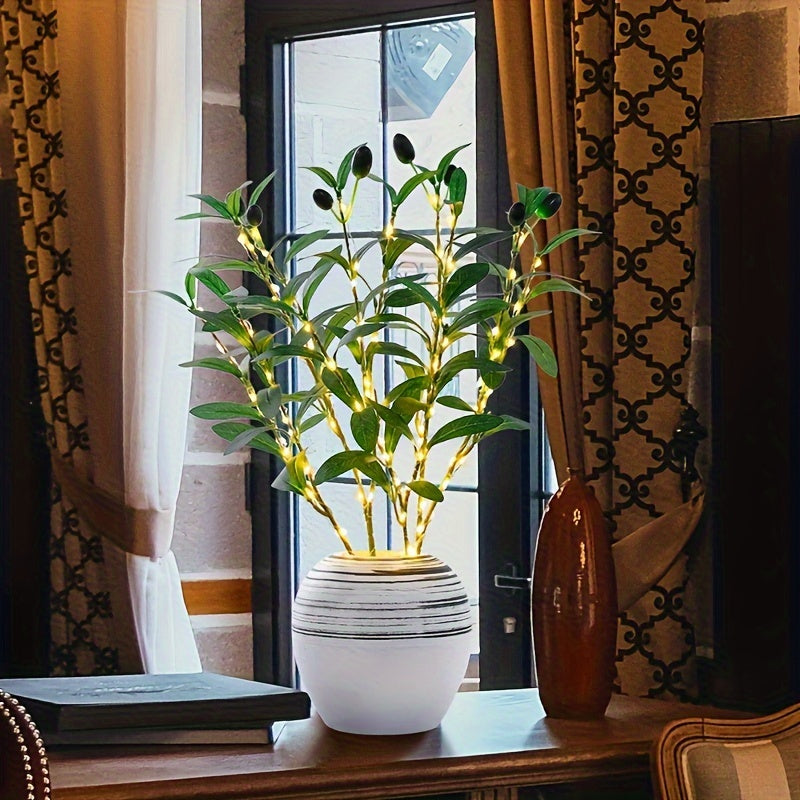 LED Decorative Light for Festive Events and Home Decor Olive Branch String Light