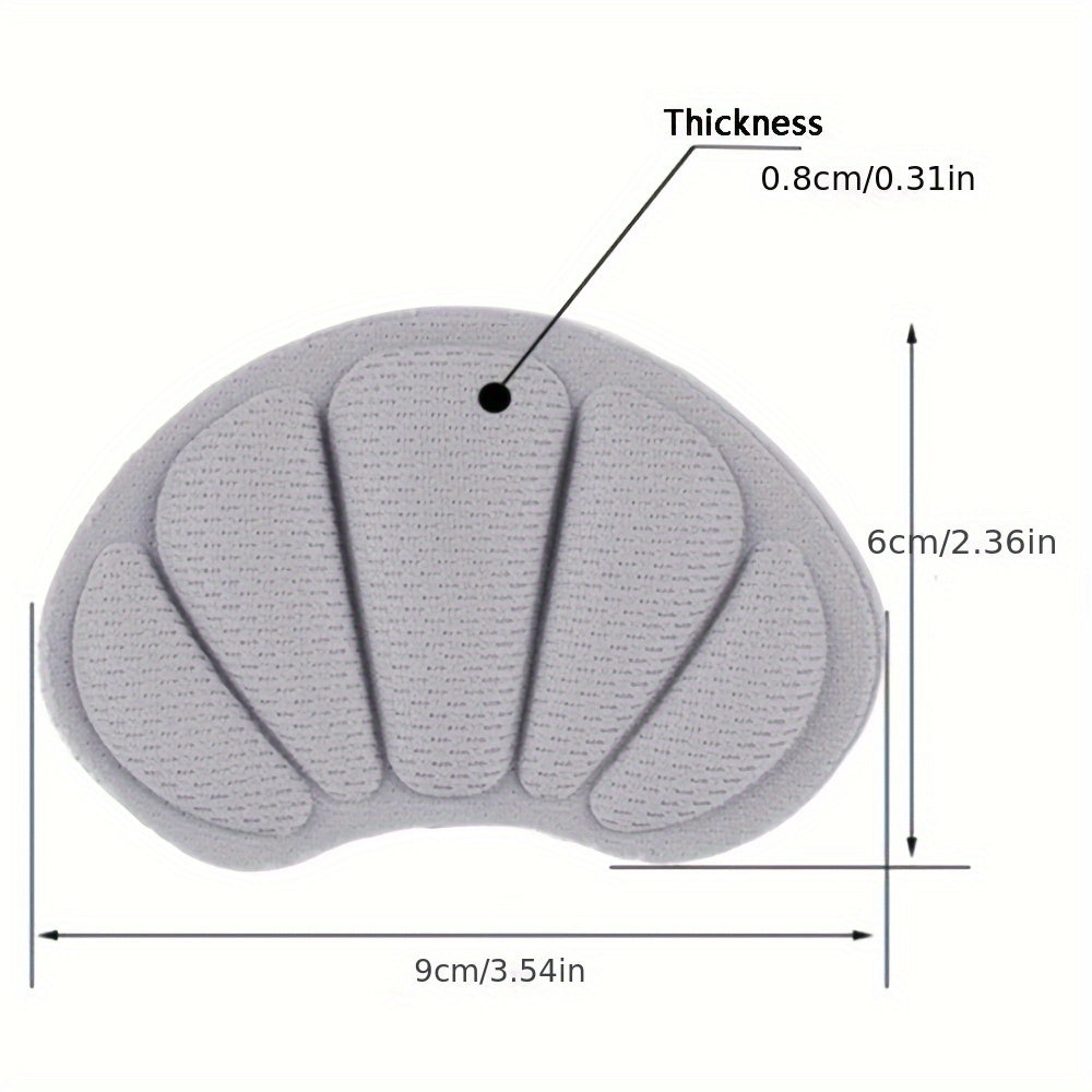 Unisex Sports Shoe Heel Pads Anti-slip Non-wear Heel Protectors
