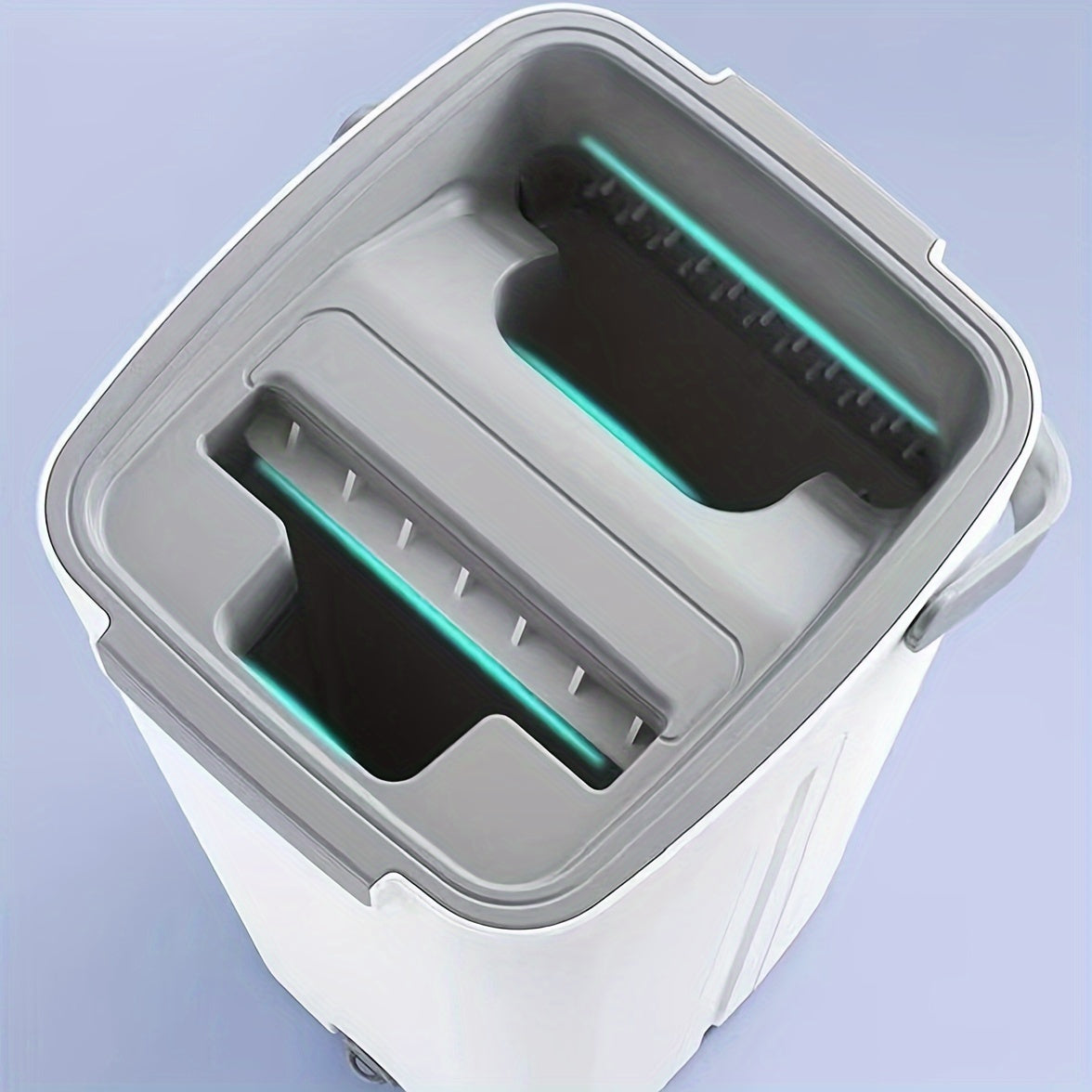 2 ta pad to'plami: Uy pol va plitalar uchun qo'lni bo'sh qo'yadigan tekis mopu, 360 daraja aylanuvchi va yuviladigan, yotoqxona va yashash xonasi uchun mukammal