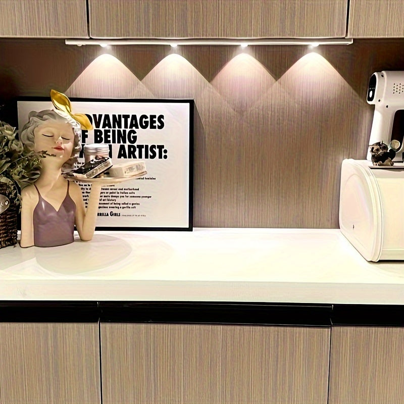 Wireless LED Motion Sensor Lights No Wiring Needed for Indoor and Outdoor Use