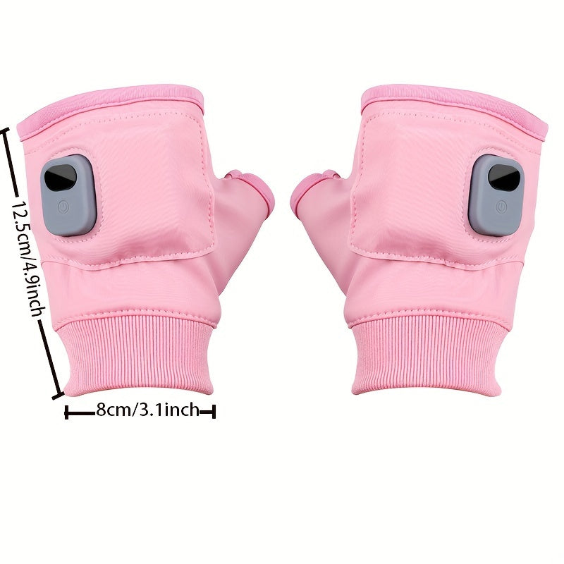 1 juft USB orqali zaryadlanadigan isitiladigan qo'lqop, 3 darajali harorat nazorati, 1800mAh batareya, ≤36V volt, ochiq havoda, ofisda va o'qish uchun.