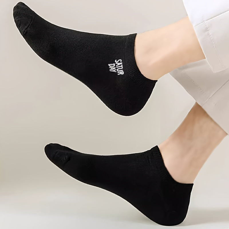 Calcetines bajos para hombre, 7 pares, transpirables, resistentes al olor, verano, uso diario, al aire libre