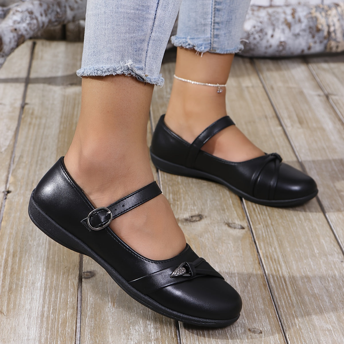 Women Flat Shoes Casual Loafers Skirt Shoes Low Cut Comfortable