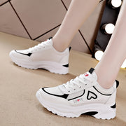 Women's Breathable Slip-Resistant Casual Sneakers Low Top Fabric Spring Autumn