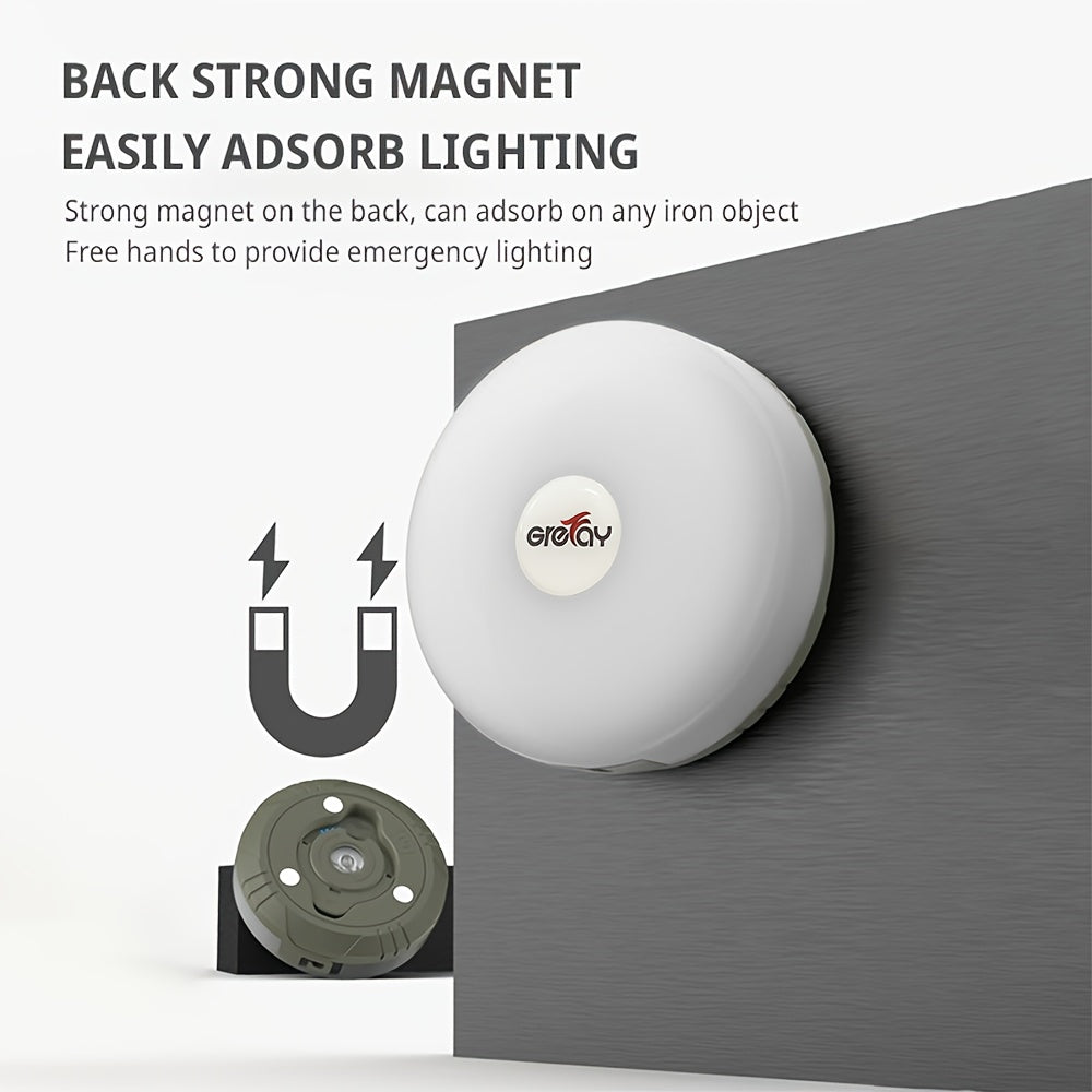 2-in-1 LED RGB Camping String Lights 10m Rechargeable Battery Outdoor Decor