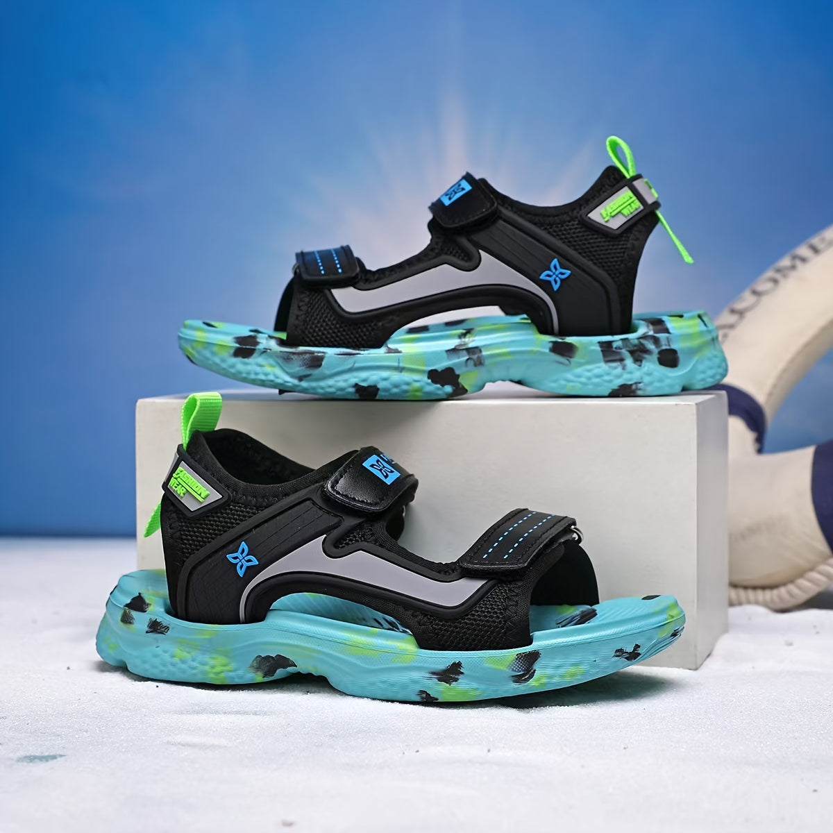 Kids Mesh Sneakers Boys Girls Breathable Lightweight Casual All-Season