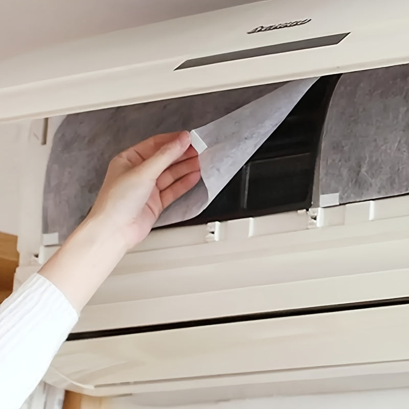 Paquete de dos filtros de papel para aire acondicionado a prueba de polvo para un aire limpio