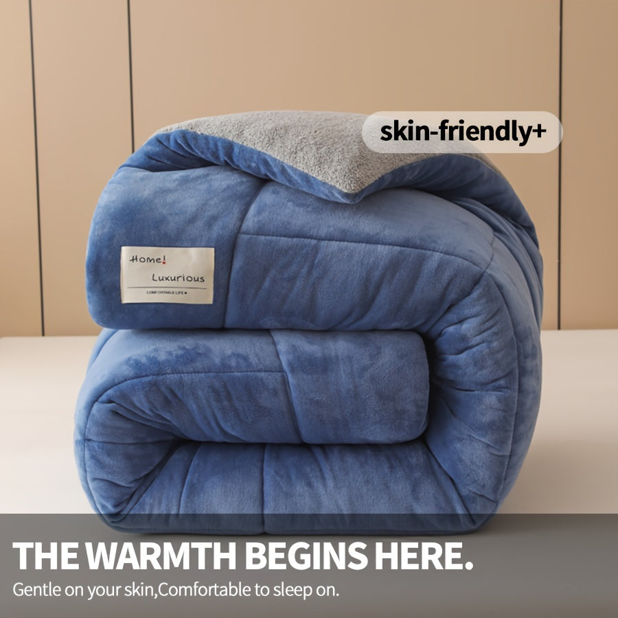 Double-Sided Velvet Bedding Thick Milk Velvet Warm for Winter Single or Double Bed