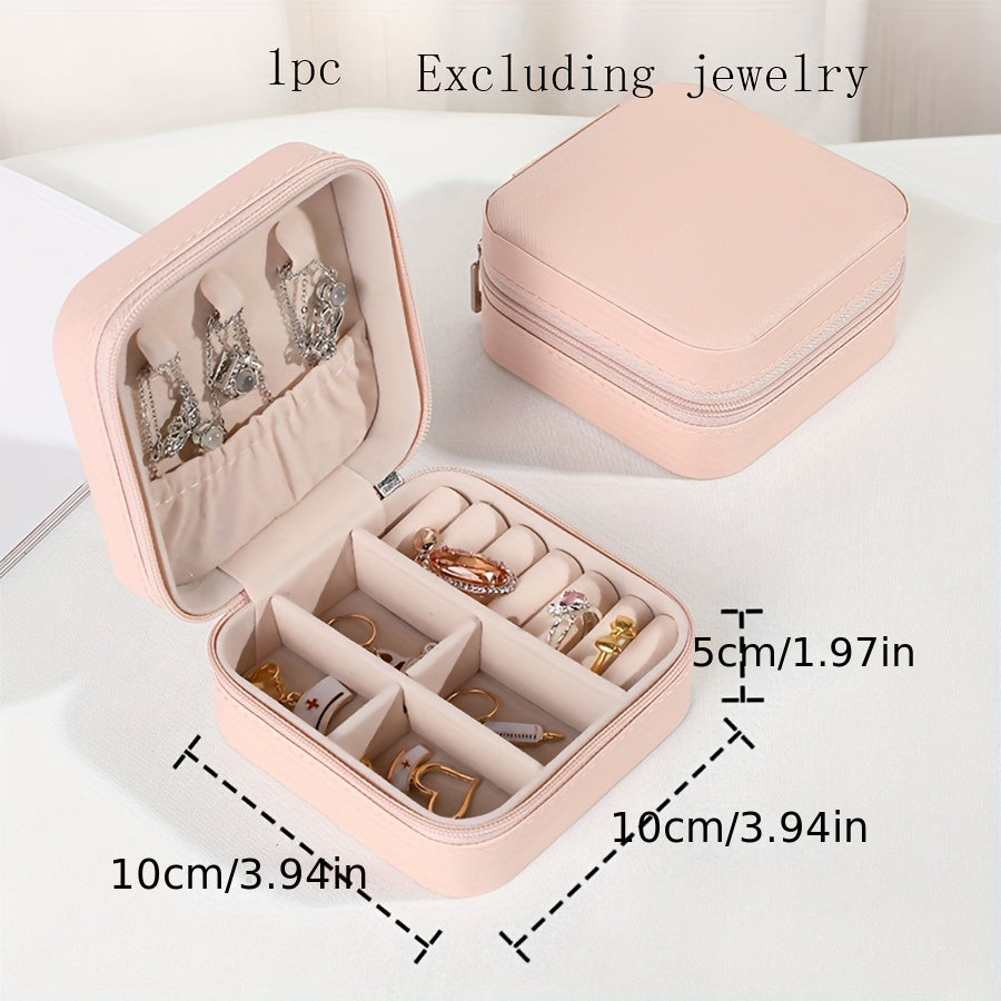Elegant Velvet Jewelry Organizer for Necklaces Rings and Earrings