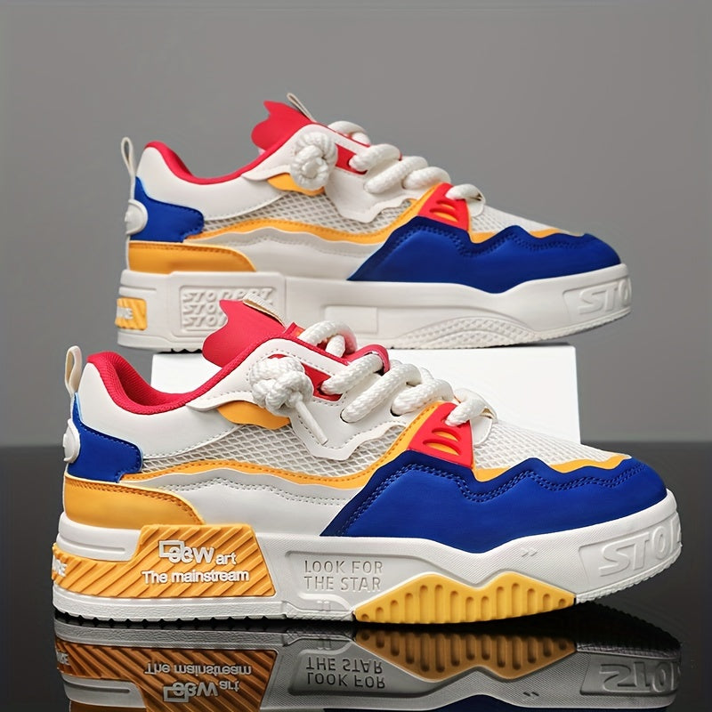 Zapatos casuales para hombre de tela transpirable, de caña baja, antideslizantes, con cordones, para todas las estaciones