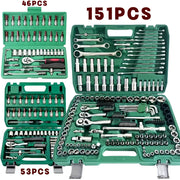 Automobile Maintenance Toolset with Hand Tools for Cars Bikes Motorcycles