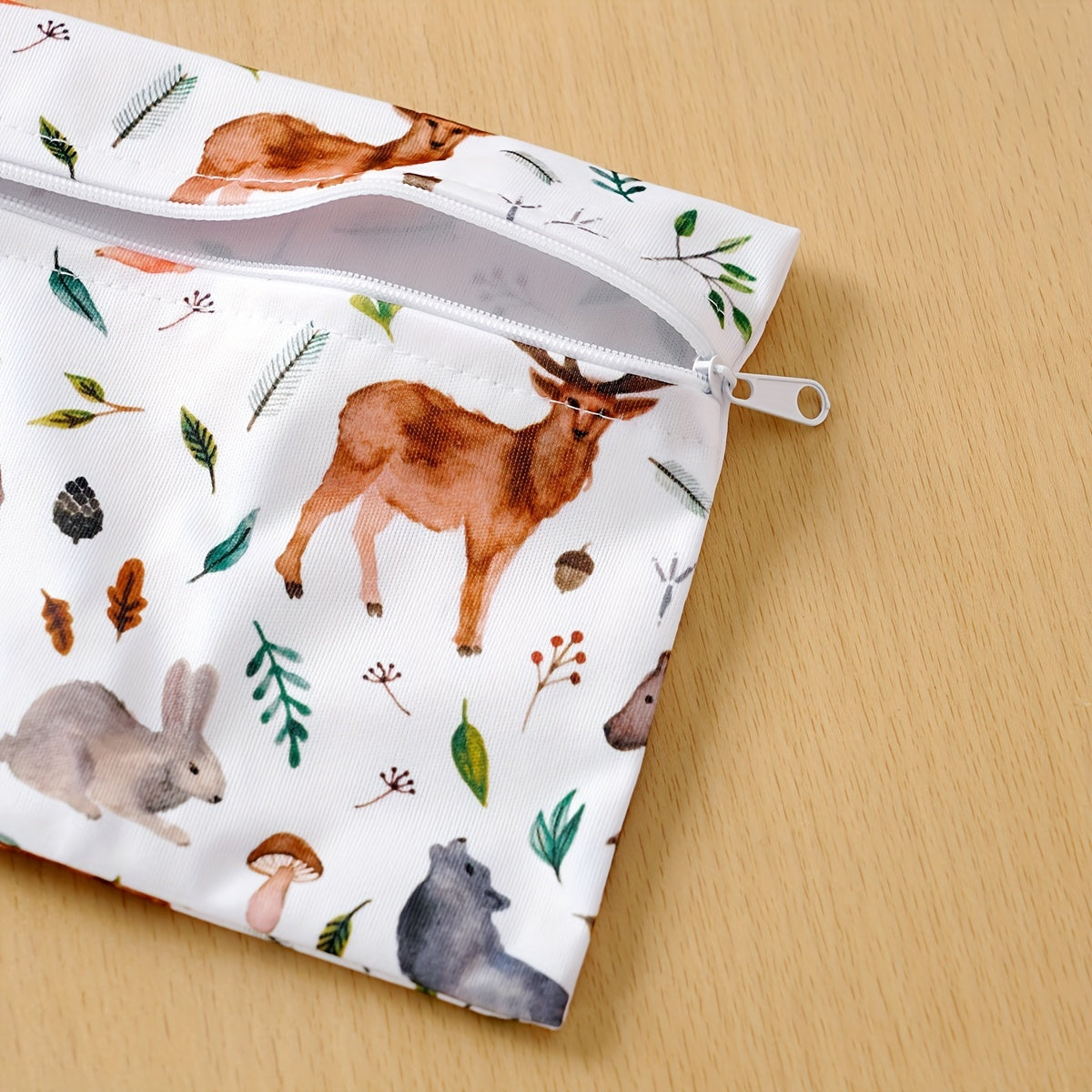 Set of 3 Waterproof Cloth Diaper Bags Reusable Washable Storage Pouches