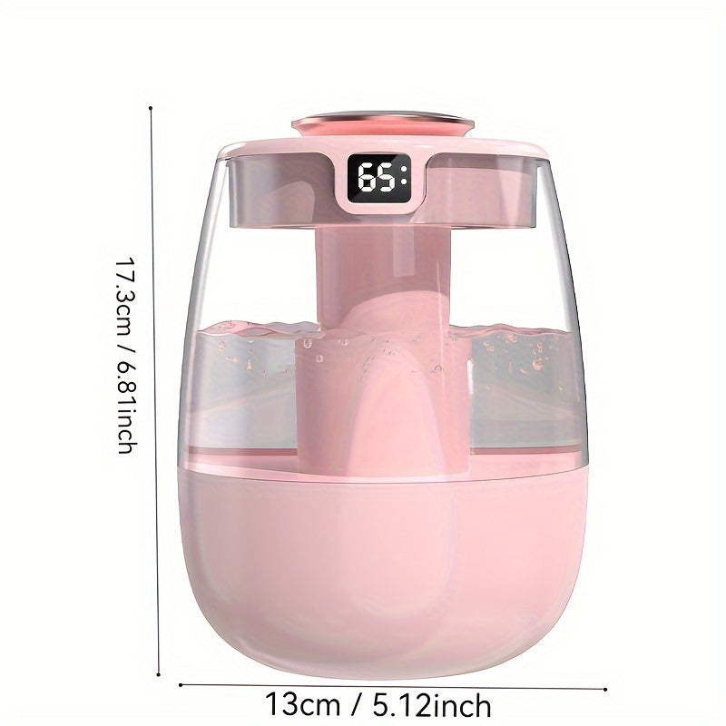 Large Mist Humidifier with USB Power for Bedroom and Desk Use
