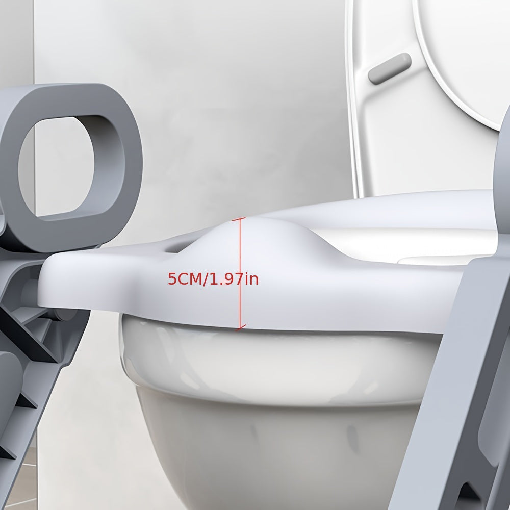 Qadamli zinapoyali va yig'iladigan o'rindiqli portativ potty tayyorlash hojatxonasi - 1 dona.