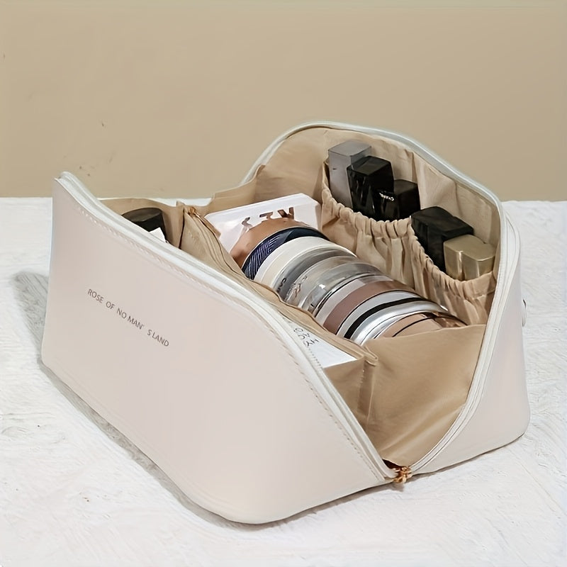 Women's Large Capacity Travel Makeup Bag Portable Toiletry Organizer