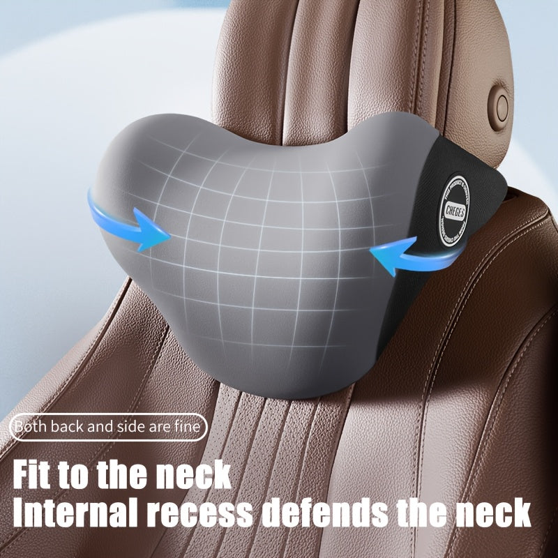 Unisex Memory Foam Car Headrest Neck Pillow for Sedans and Vehicles