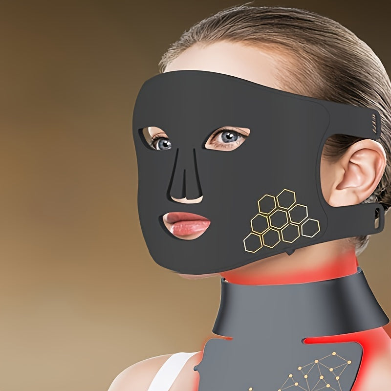 Home Beauty Facial Mask Machine Rechargeable USB Battery Powered Skincare Device