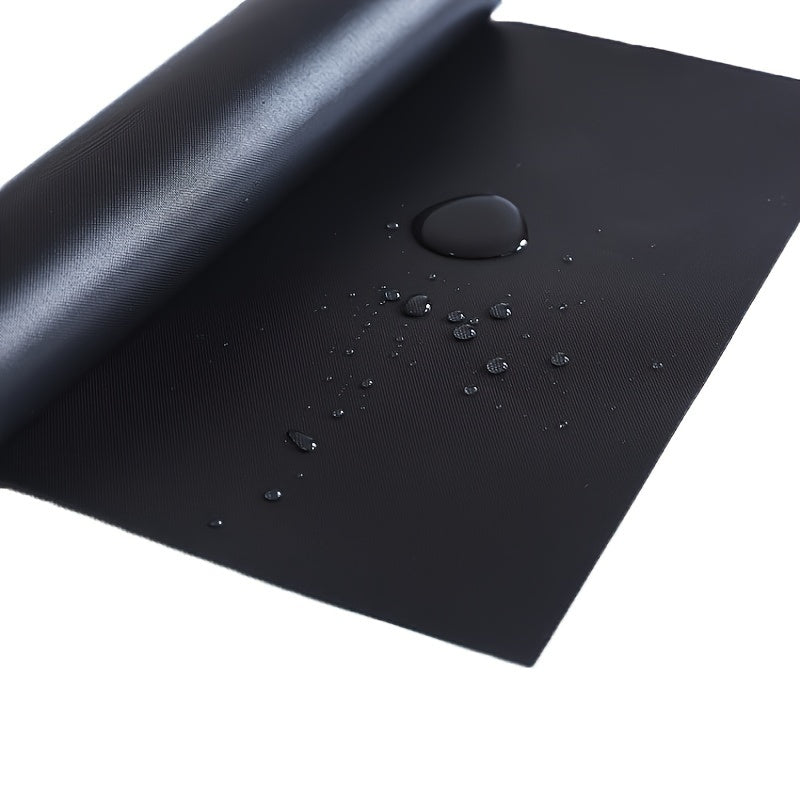 Set of 2 High-Temp Non-Stick Teflon BBQ Grill Mats for Outdoor Cooking