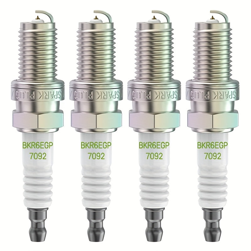 4PCS Iridium Spark Plugs Fast Ignition Ceramic Electrodes for Cars