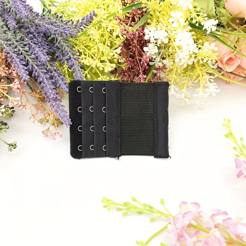 3-Piece Set of Mixed Color Bra Extenders and Adjustable Straps for Women