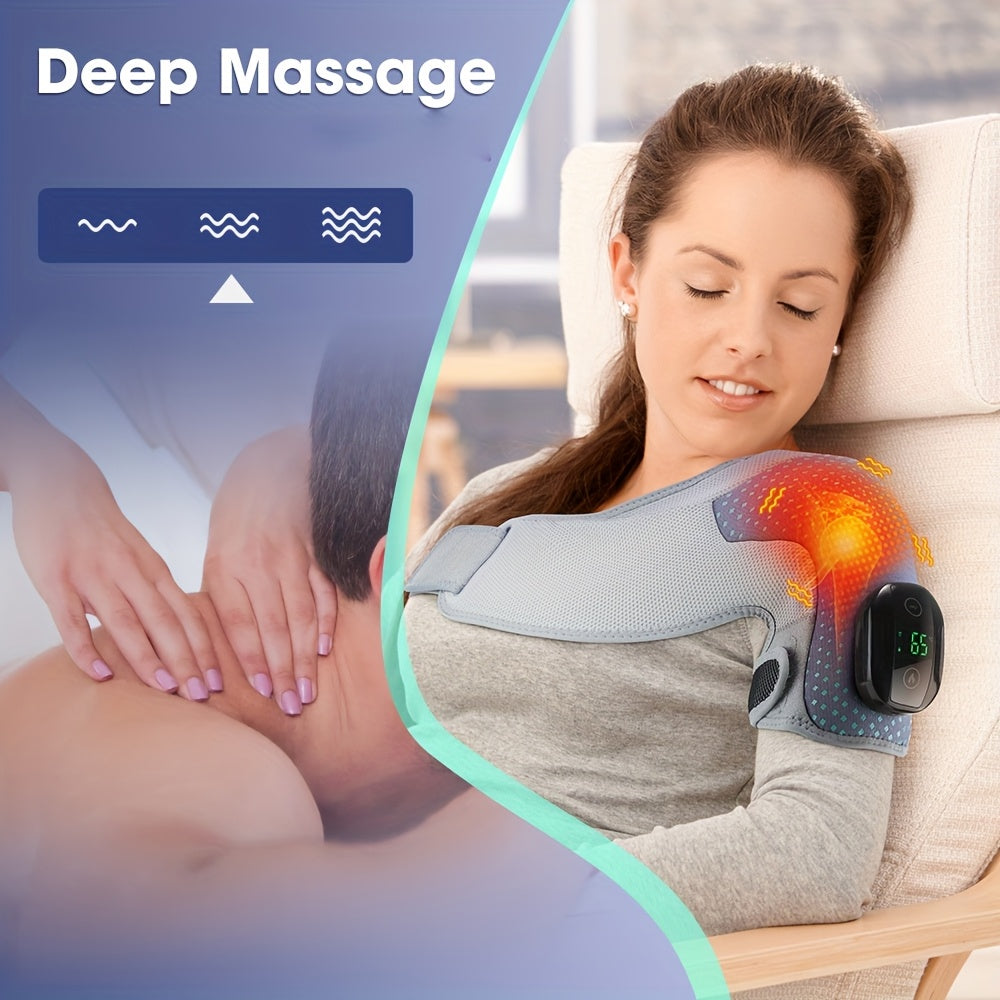 5000mAh batareyali, doimiy haroratda isitish va inson qo'llarini takrorlaydigan yoğurish funksiyasiga ega ko'p funksiyali magnit qurilma. Tizzalarga iliqlik va dam olish berish uchun ideal.