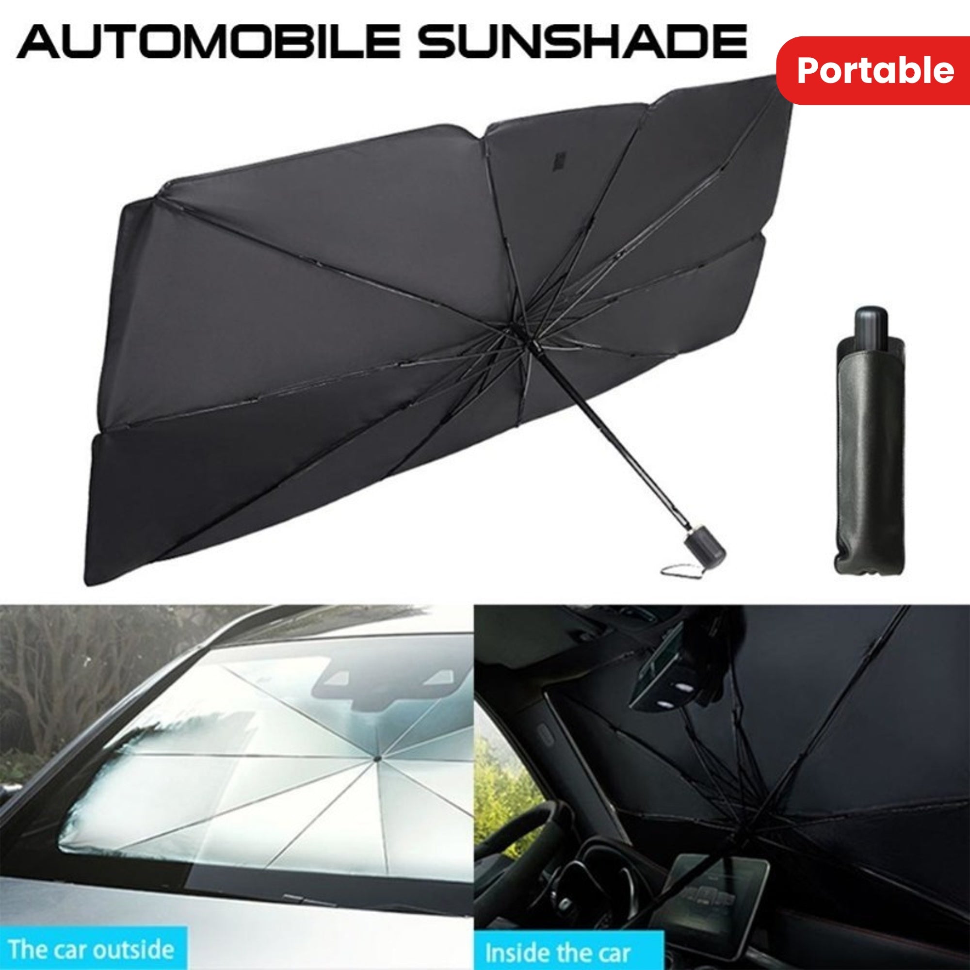 Protector solar para coche, protección UV, plegable, cubierta para parabrisas de coche, rechazo de calor