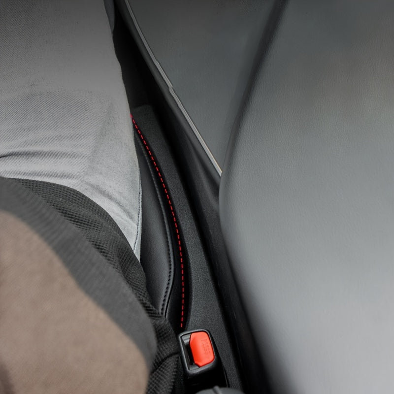 Заполнители зазоров между автомобильными сиденьями, 2 шт., водонепроницаемая набивка, блокировщик консоли