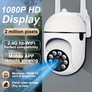 High-Definition WiFi Security Camera with 355-Degree Intercom Night Vision Indoor Outdoor