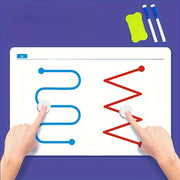 20-Pack Educational Practice Boards for Motor Skills and Hand-Eye Coordination, Reusable Cardboard