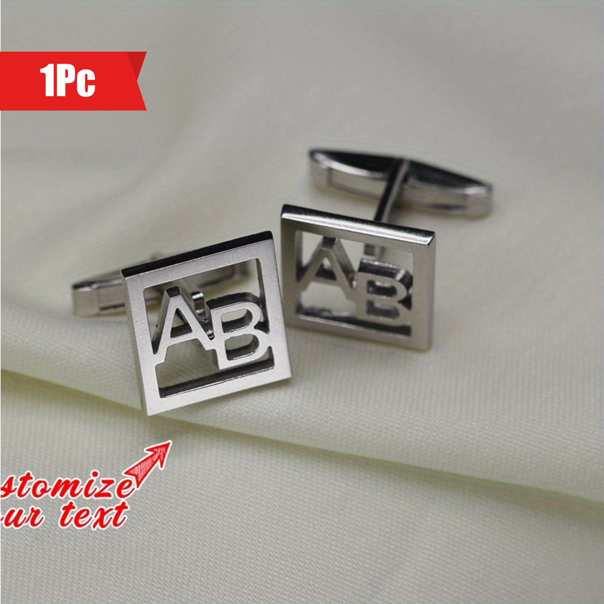 Personalized Wedding Cufflinks Custom Engraved Groom Groomsmen Gifts