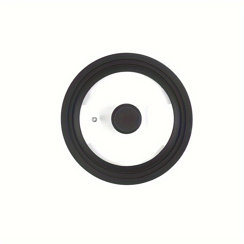 Silicone Universal Lid for Cookware Fits 7-12 Inch Pots Pans Skillets Heat Resistant Glass Cover