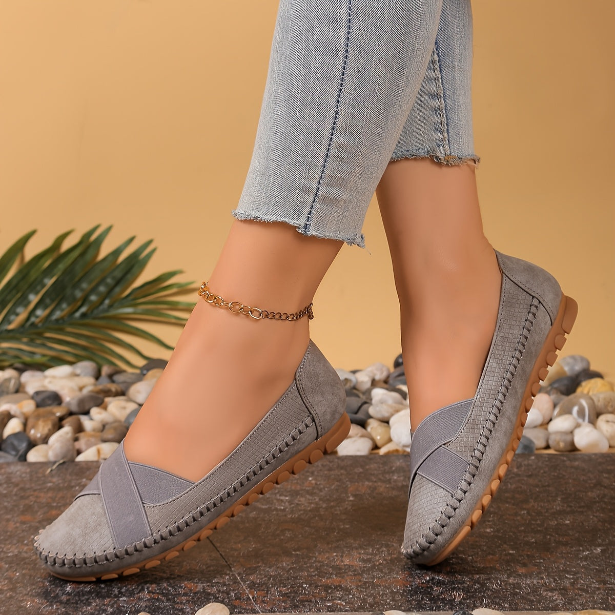 Women's Lightweight Comfortable Flat Shoes for Daily Wear