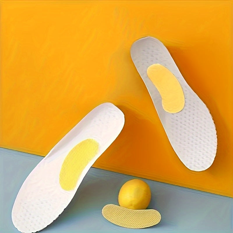 Unisex Breathable Shoe Insoles Stickers Sweat-Absorbent Odor Control