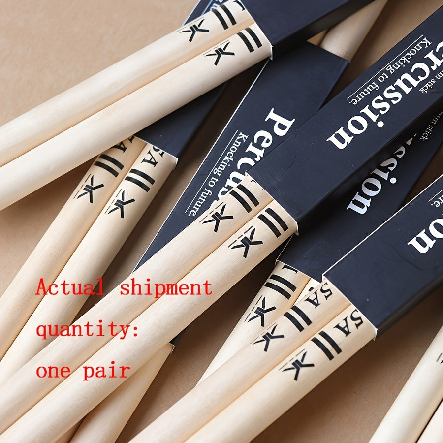 Maple 5A Drumsticks for Electronic and Acoustic Drums Pair