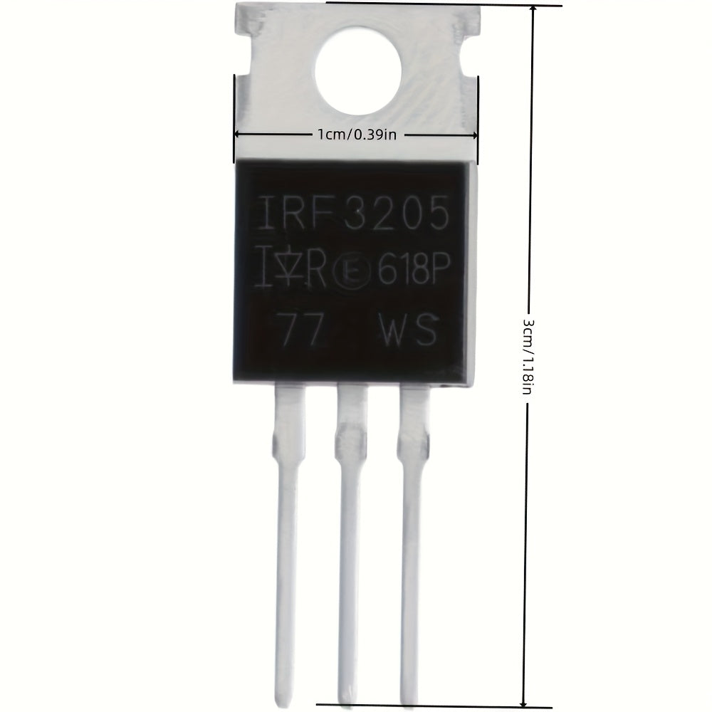 Transistor de potencia efecto campo componente electrónico para uso en circuitos