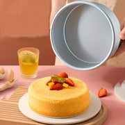 Set of 3 Round Cake Molds 10.16cm 15.24cm 20.32cm for Baking Pies and Desserts
