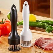 Stainless Steel Meat Tenderizer Tool for Camping and Home Kitchens